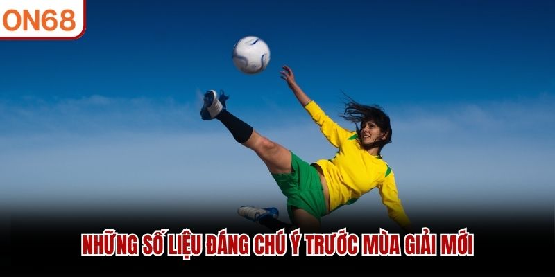 Những số liệu đáng chú ý trước mùa giải mới